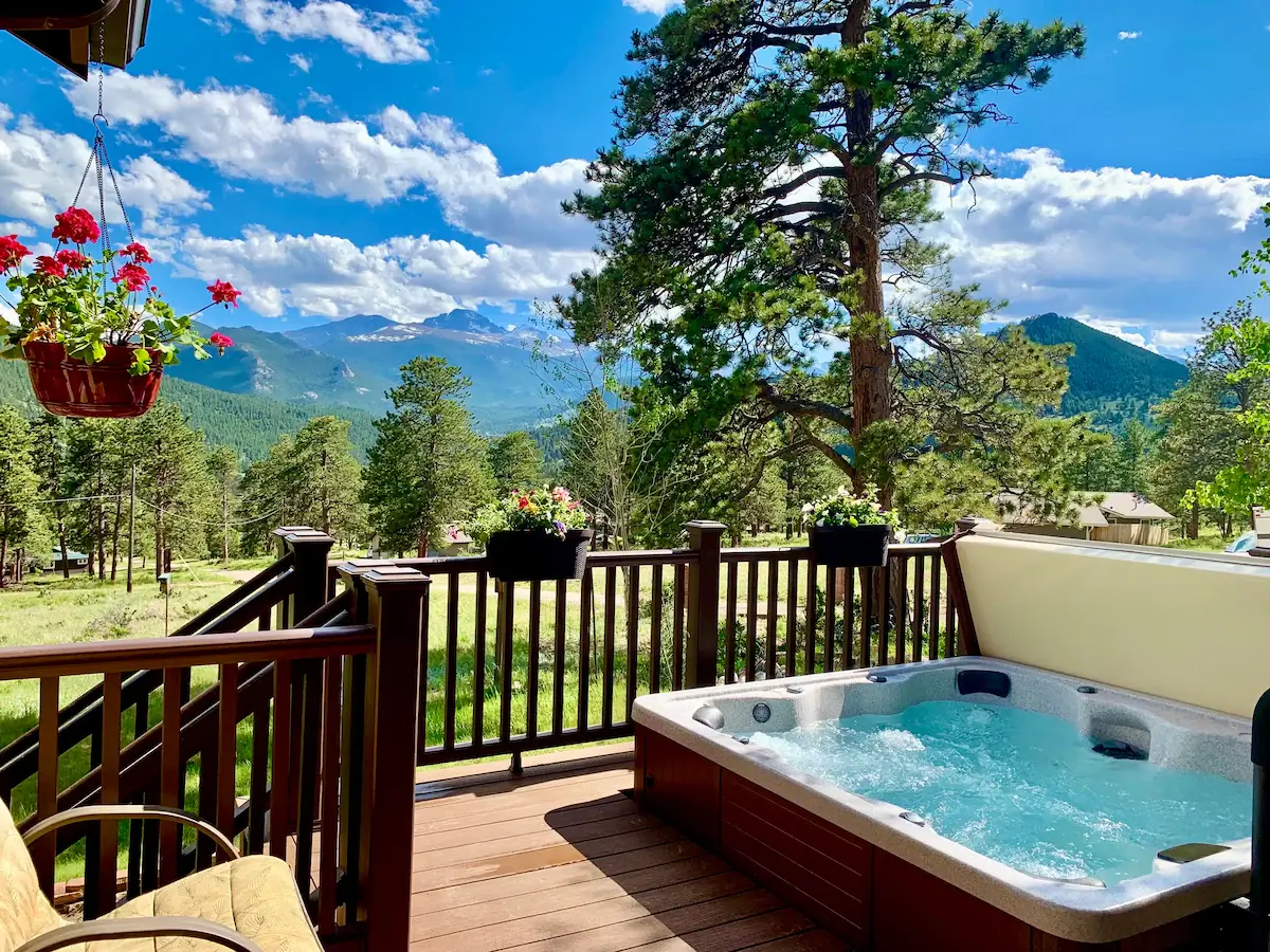 Best Views-Coaster Passes-Next to RMNP-Pool-Hot Tub-Fireplace-King Bed-A/C-BBQ