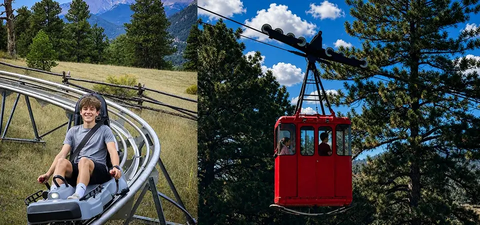 Above the Trees and Down the Mountain: Estes Park’s Tram and Mountain Coaster