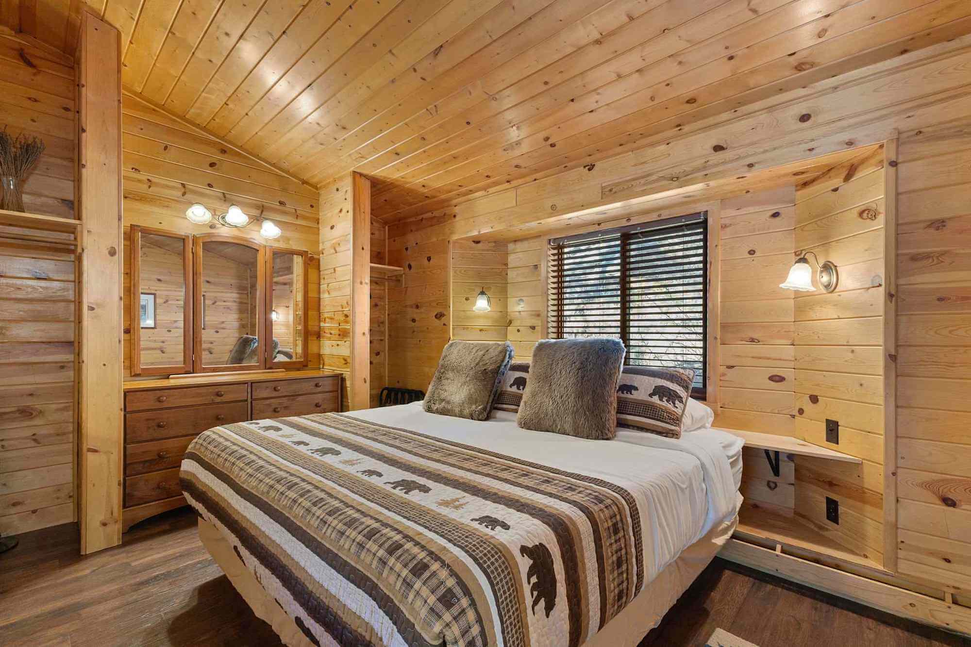 Cabin 8-Cozy King Loft Cabin 5 Min to RMNP