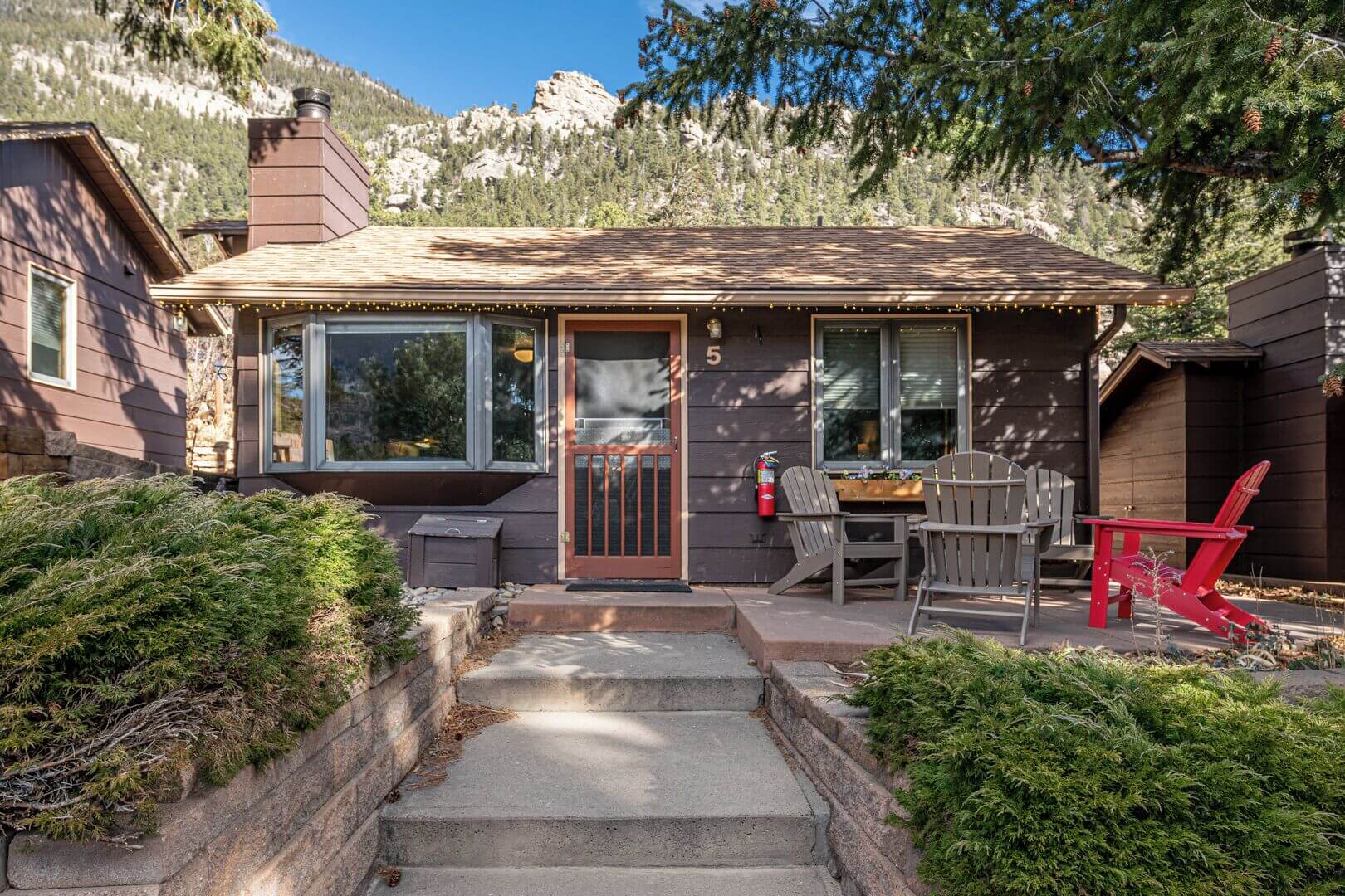 Cabin with views of the continental divide – 1-bedroom cabin in Estes Park