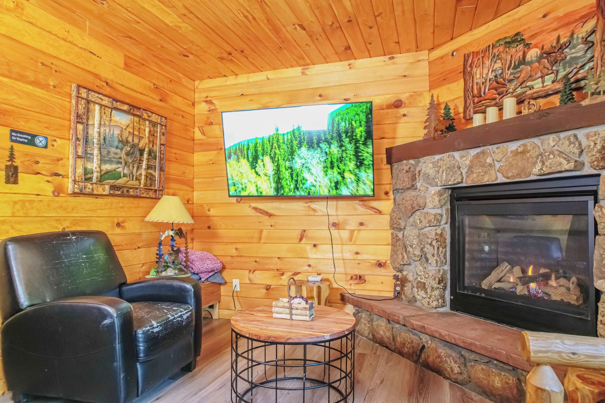 Gorgeous 2-Bedroom Modern Rustic Cabin with Views Cabin 2
